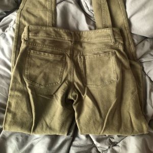 Olive green size 3 mossimo jeggings